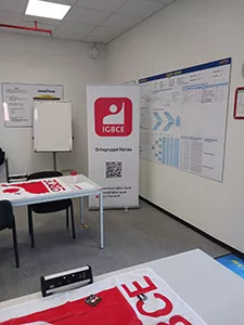 Tariffrühstück bei Goodyear in Hanau